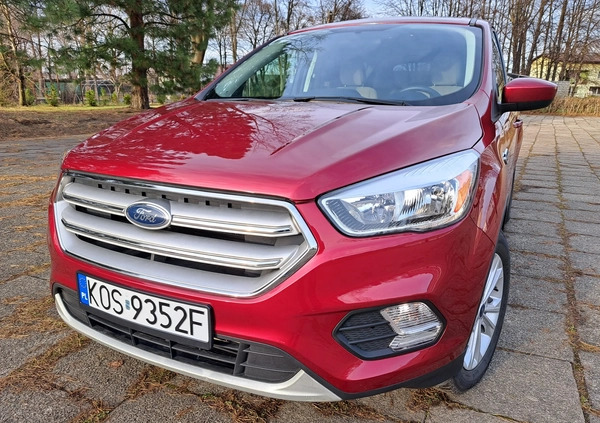 Ford Kuga cena 84000 przebieg: 71000, rok produkcji 2019 z Brzeszcze małe 301